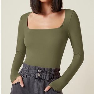 Shein Square Neck Top, XS, NWOT